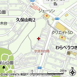 東京都八王子市久保山町周辺の地図