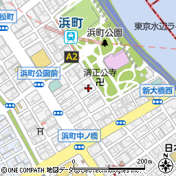 東京都中央区日本橋浜町2丁目46-4周辺の地図
