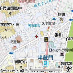 東京都千代田区一番町8-15周辺の地図