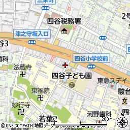 東京都新宿区四谷2丁目11-25周辺の地図