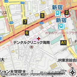 新宿南法律事務所周辺の地図