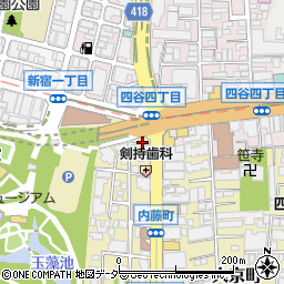 新宿ホームクリニック周辺の地図