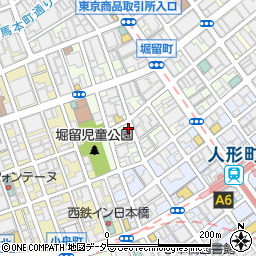 日本橋料理飲食業組合周辺の地図