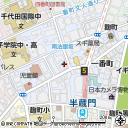 東京都千代田区一番町8-1周辺の地図