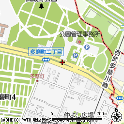 武蔵野公園周辺の地図