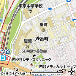 早稲田塾　中学生プライム館周辺の地図