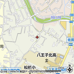 東京都八王子市楢原町722周辺の地図