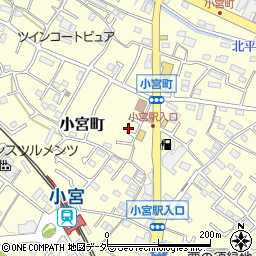 東京都八王子市小宮町877周辺の地図