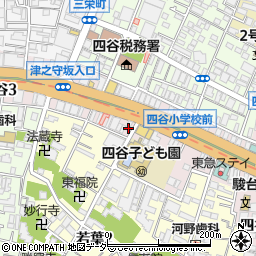 東京都新宿区四谷2丁目11-2周辺の地図