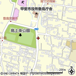 敷島中学校西口周辺の地図