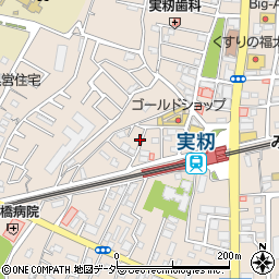 千葉県習志野市実籾周辺の地図