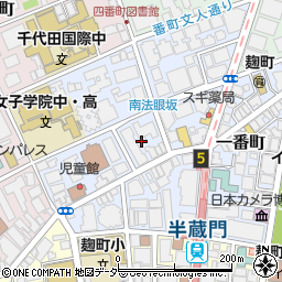東京都千代田区一番町8周辺の地図