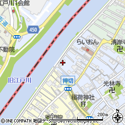 千葉県市川市押切4-20周辺の地図