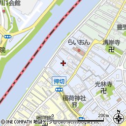 千葉県市川市押切4-22周辺の地図