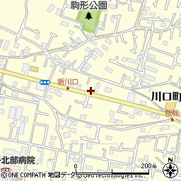 東京都八王子市川口町1573周辺の地図