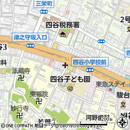 東京都新宿区四谷2丁目11-1周辺の地図