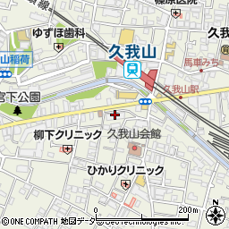 東京都杉並区久我山周辺の地図