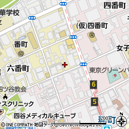 東京都千代田区六番町3-17周辺の地図
