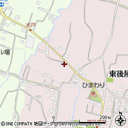 山梨県山梨市東後屋敷137周辺の地図