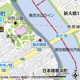 東京都中央区日本橋浜町2丁目58周辺の地図