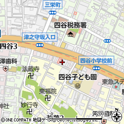東京都新宿区四谷2丁目11-21周辺の地図