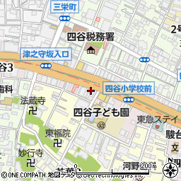 東京都新宿区四谷2丁目11-18周辺の地図