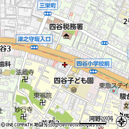 東京都新宿区四谷2丁目11-19周辺の地図