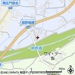 山梨県甲州市塩山熊野1377-2周辺の地図