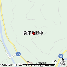 京都府京丹後市弥栄町野中周辺の地図