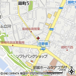 東京都立川市錦町5丁目18-14周辺の地図