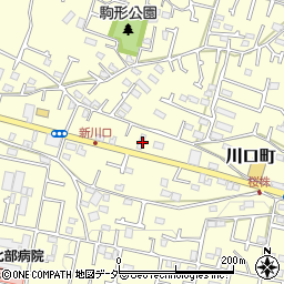 東京都八王子市川口町1572周辺の地図