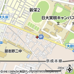 福葉水道株式会社周辺の地図