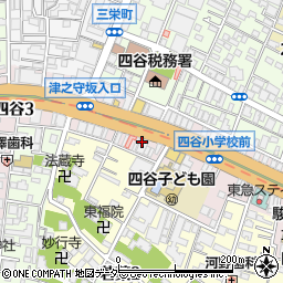 東京都新宿区四谷2丁目11周辺の地図
