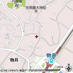 千葉県四街道市物井736周辺の地図