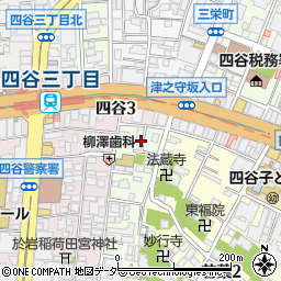 東京都新宿区須賀町1周辺の地図