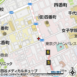 東京都千代田区六番町3-26周辺の地図