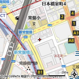 天鴻餃子房 日本橋 日銀通り店周辺の地図