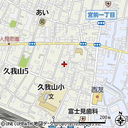 東京都杉並区久我山5丁目17周辺の地図