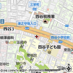 東京都新宿区四谷2丁目11-40周辺の地図