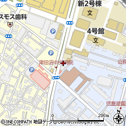 ポーラザビューティ津田沼店周辺の地図