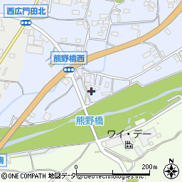 山梨県甲州市塩山熊野1377周辺の地図