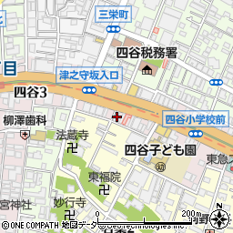 東京都新宿区四谷2丁目11-9周辺の地図