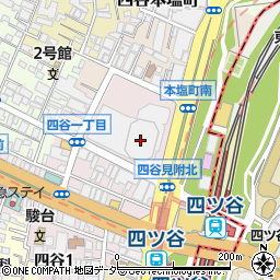 三菱ＵＦＪ銀行四谷三丁目支店周辺の地図