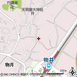 千葉県四街道市物井886周辺の地図
