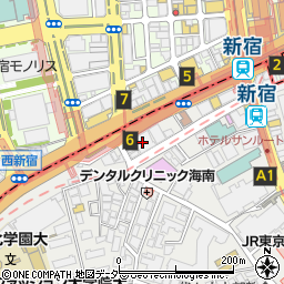 東京海上日動火災保険株式会社　首都損害サービス部新宿損害サービス課周辺の地図
