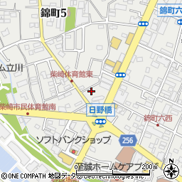 東京都立川市錦町5丁目18-17周辺の地図