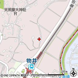千葉県四街道市物井903周辺の地図