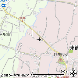 山梨県山梨市東後屋敷163周辺の地図