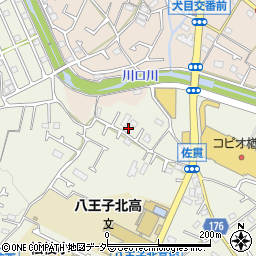 東京都八王子市楢原町803周辺の地図