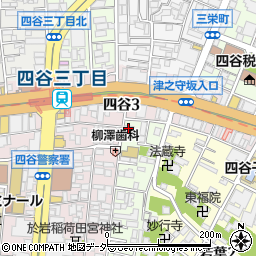 サンコート四谷周辺の地図